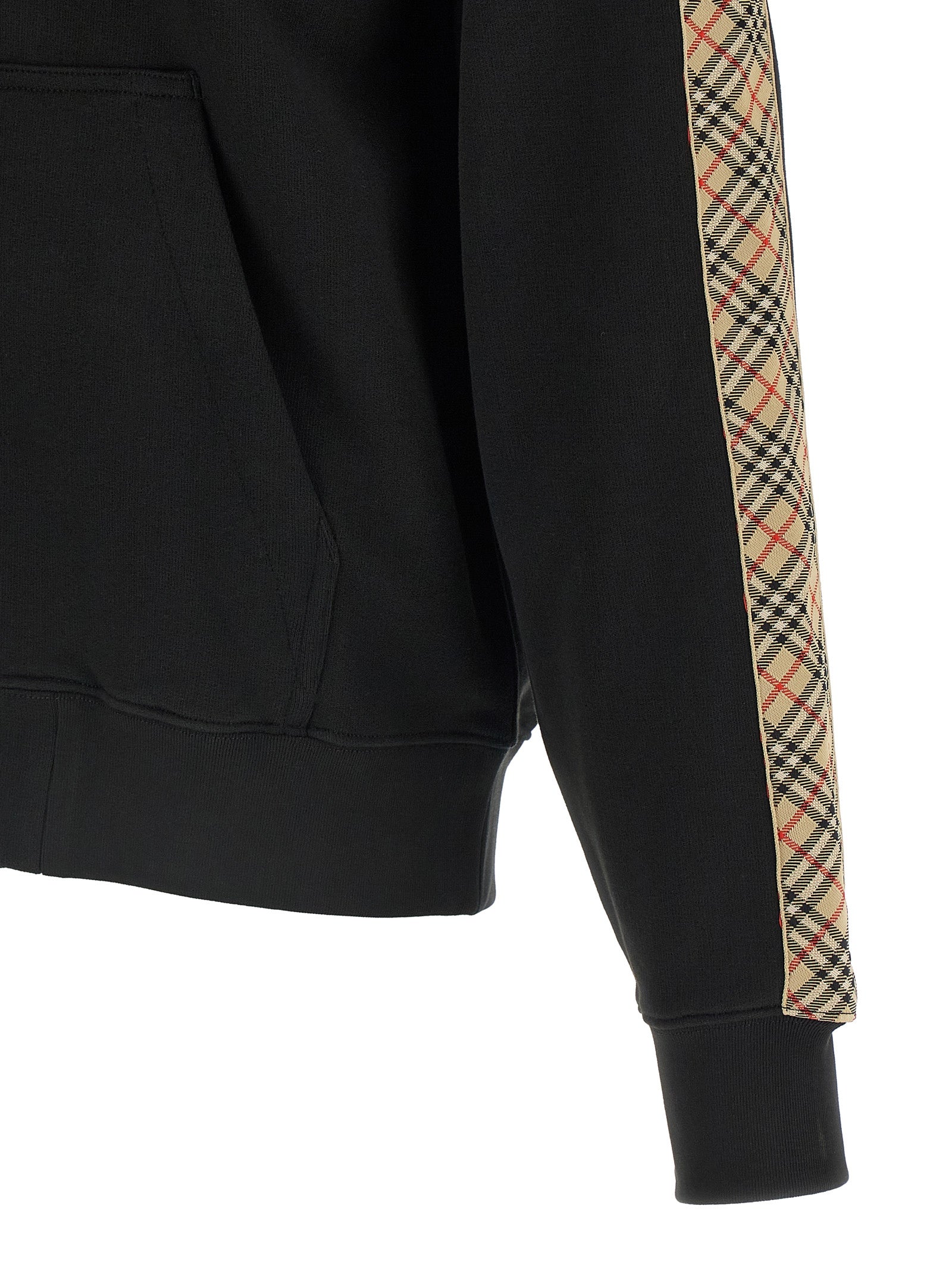 Burberry Schwarzer Baumwoll-Sweatshirt