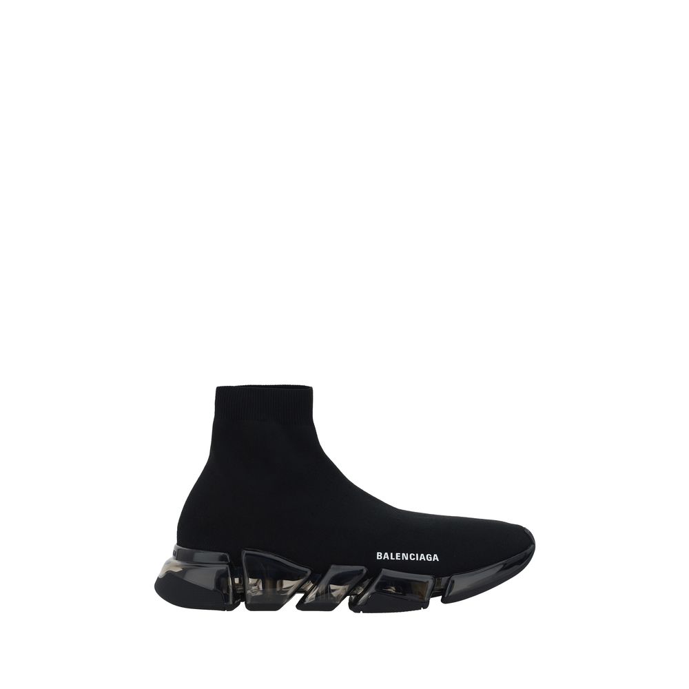 Balenciaga Schwarze Sneaker aus Polyester für sportliche Looks