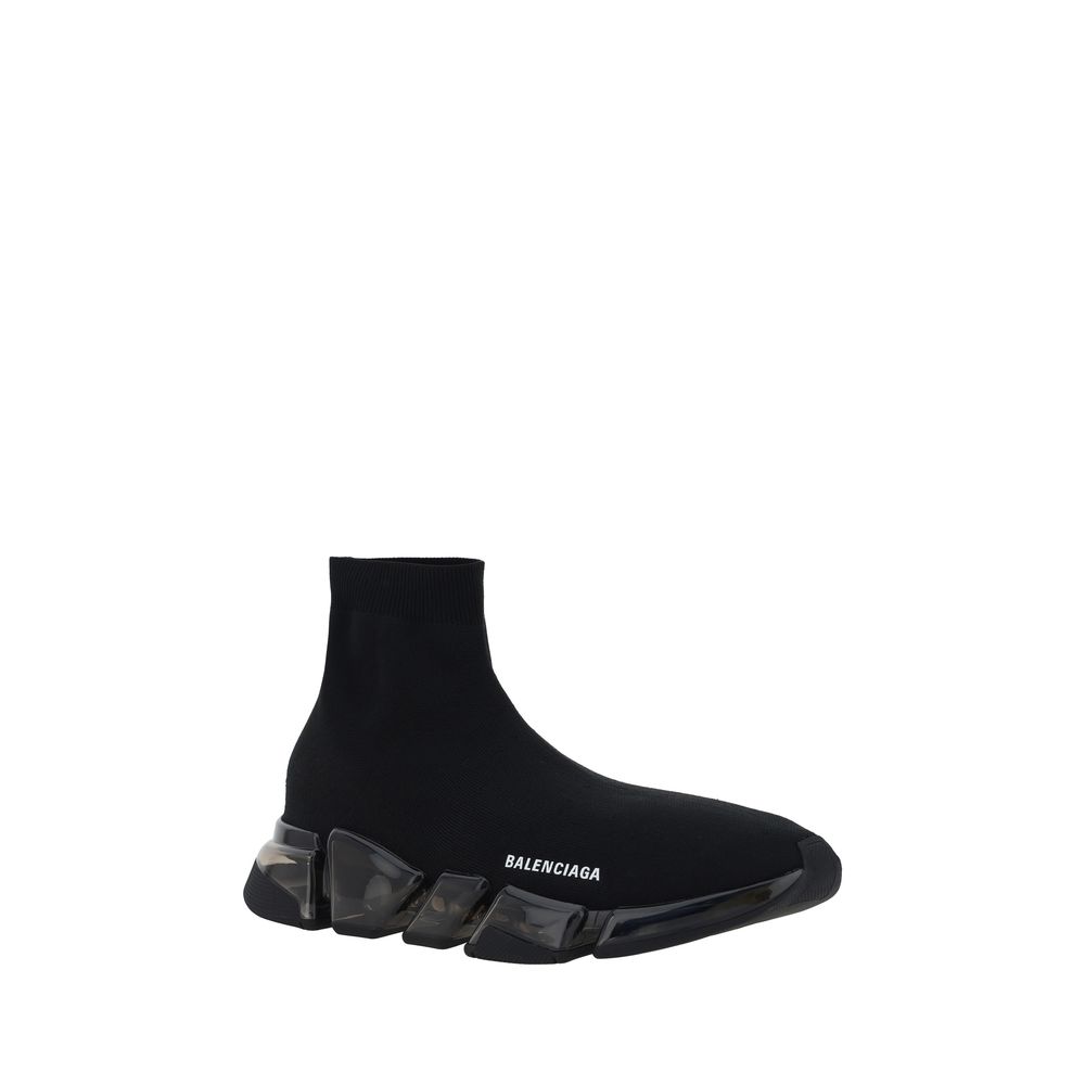Balenciaga Schwarze Sneaker aus Polyester für sportliche Looks