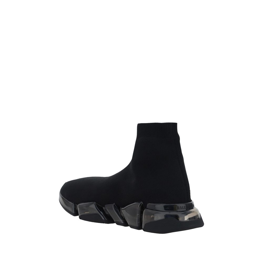 Balenciaga Schwarze Sneaker aus Polyester für sportliche Looks