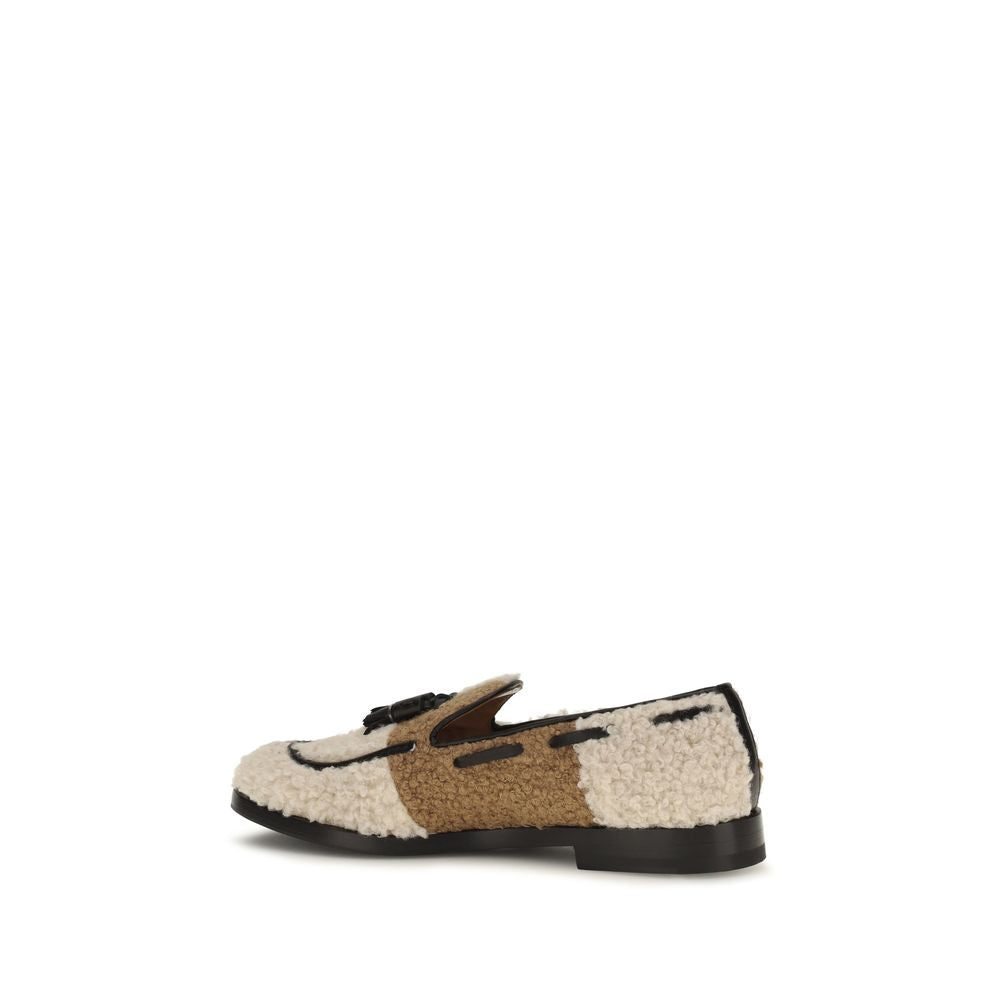 Fratelli Rossetti Beige Stoff-Slipper