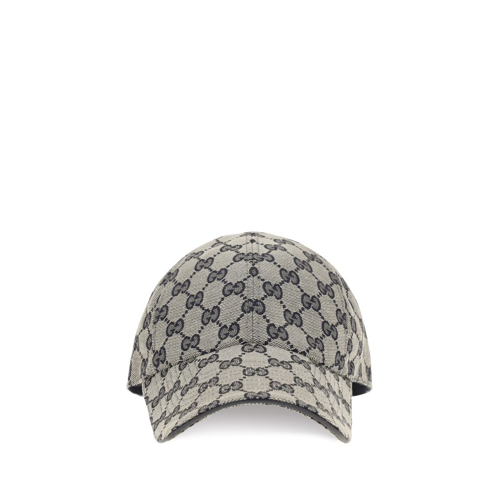 Gucci Graue Baumwollkappe (Baseball Cap)