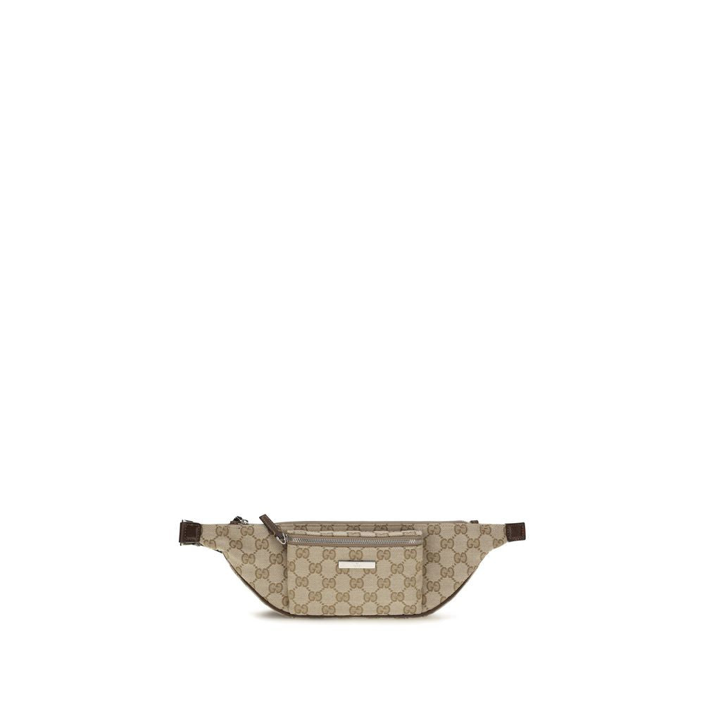 Gucci Beige Stoff-Schultertasche