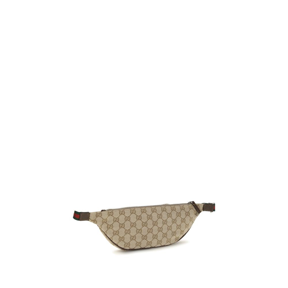 Gucci Beige Stoff-Schultertasche