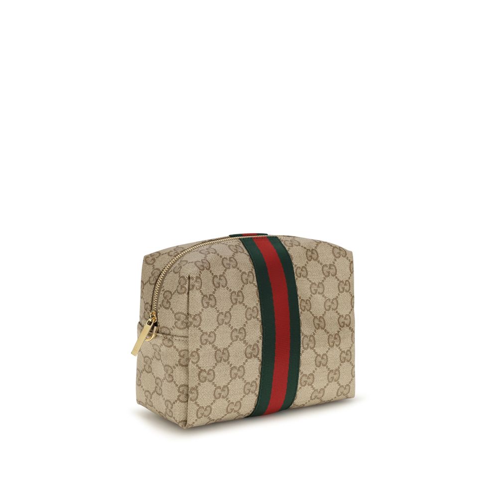 Gucci Beige Stoff-Schultertasche