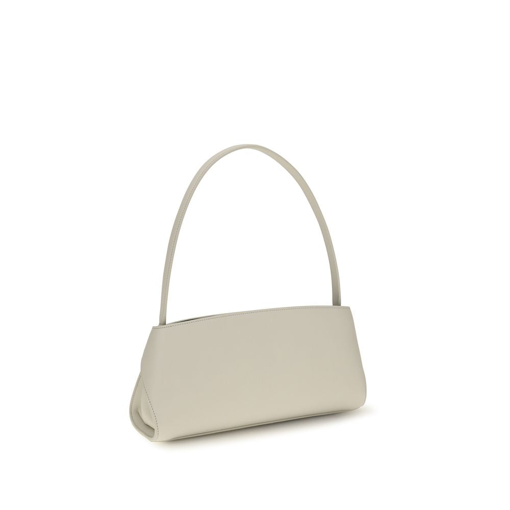 Ferragamo Beige Kalbsleder Bos Taurus Schultertasche