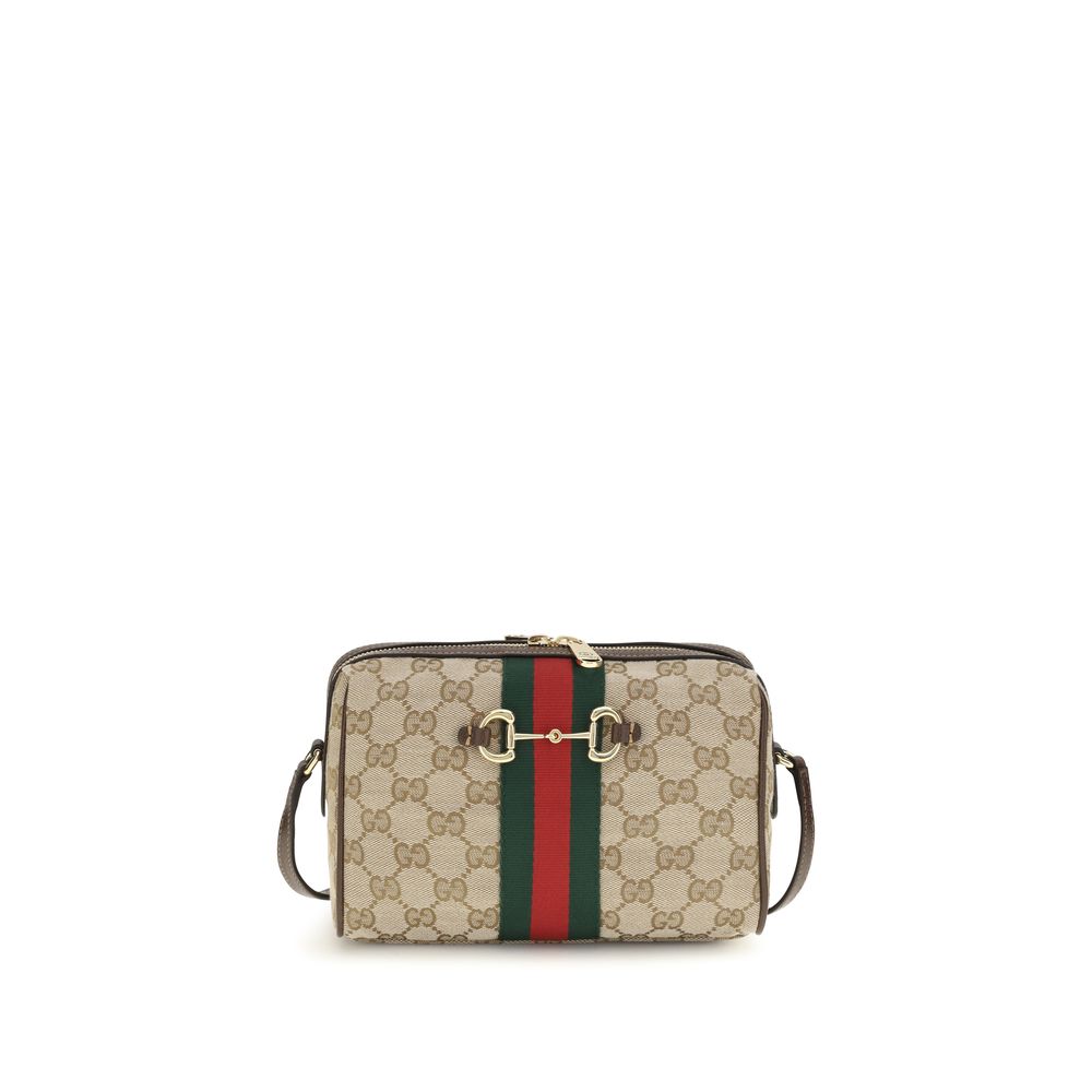 Gucci Beige Stoff-Schultertasche