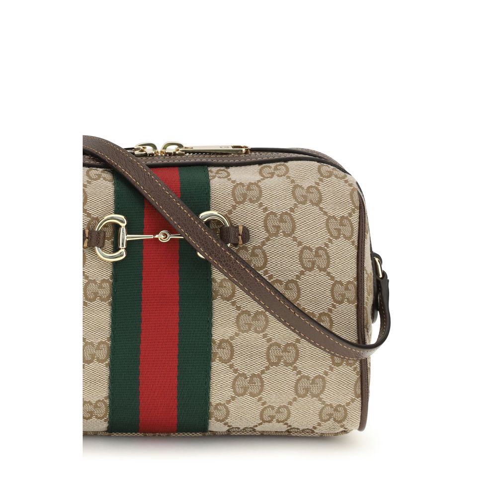 Gucci Beige Stoff-Schultertasche