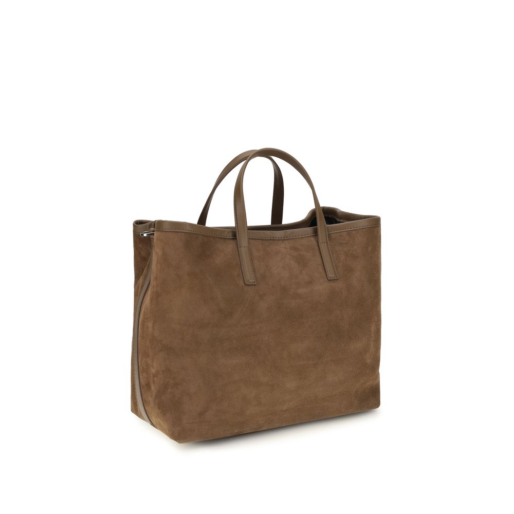 Pierre Hardy Braune Kalbsleder-Tasche Bos Taurus