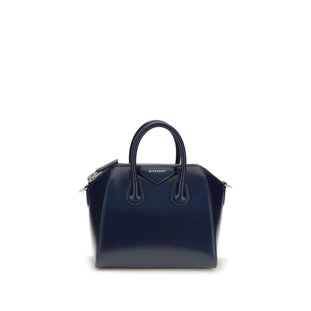 Givenchy Handtasche aus blauem Kalbsleder Bos Taurus