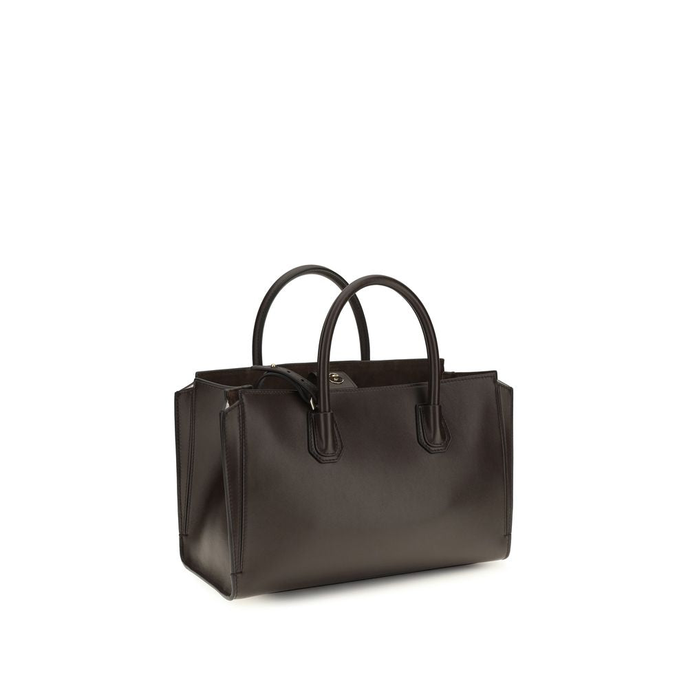 Givenchy Braune Kalbsleder Bos Taurus Schultertasche