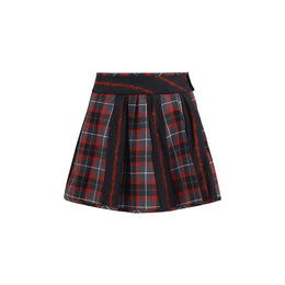 Vivienne Westwood Roter Wollrock Aries Minirock