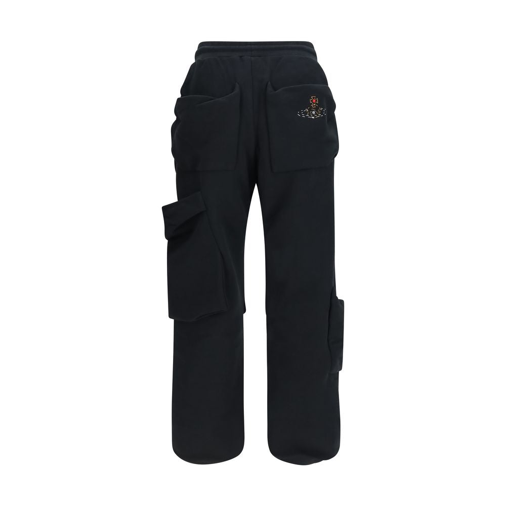 Vivienne Westwood Schwarze Baumwoll-Sporthose
