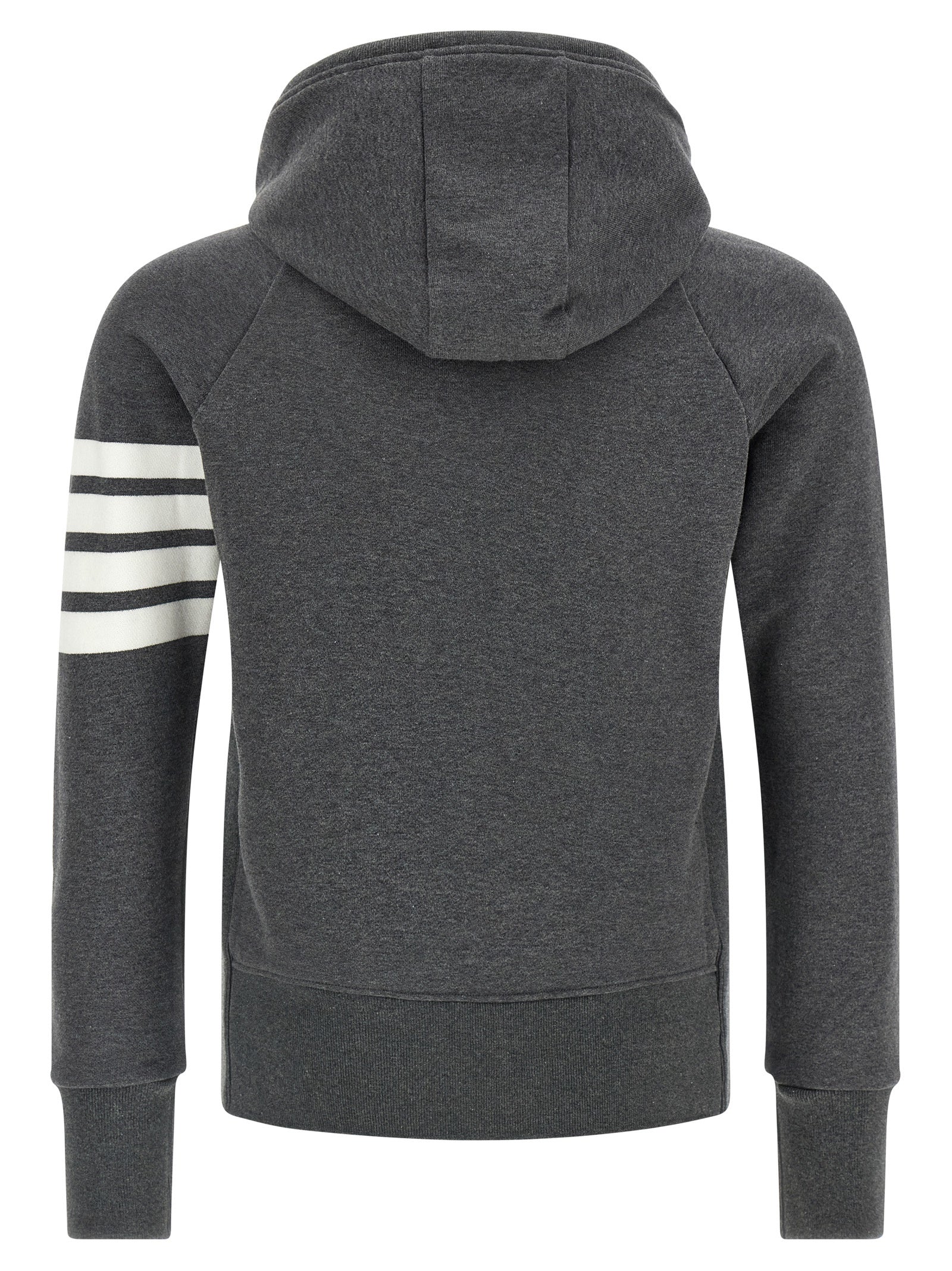 Thom Browne Grauer Baumwollpullover