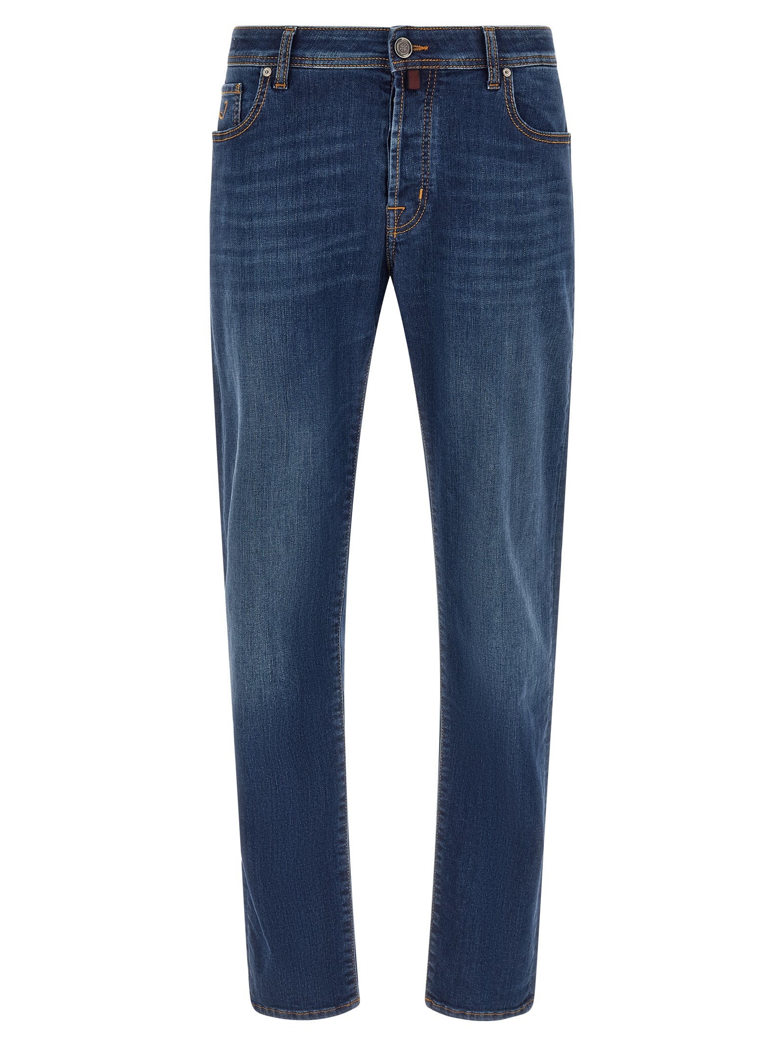 Jacob Cohen Blaue Jeans aus Baumwolle im geraden Schnitt