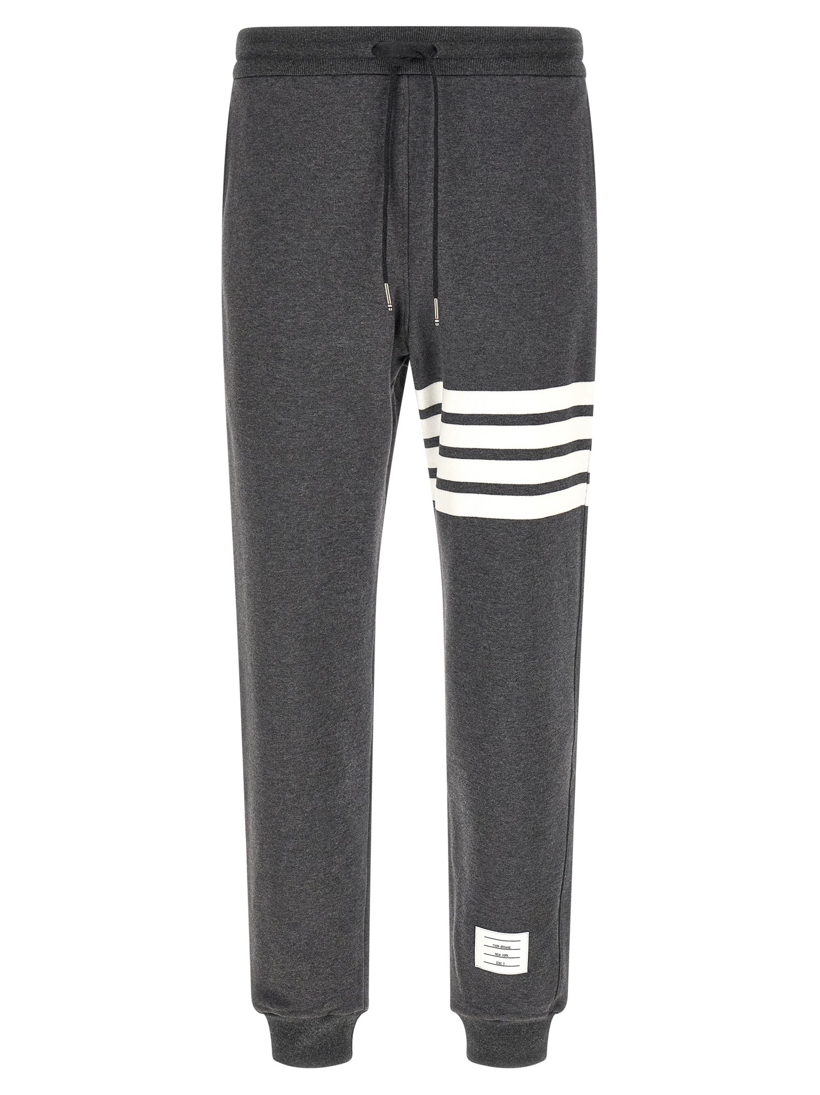 Thom Browne Graue Baumwoll-Jogginghose (Sporthose)