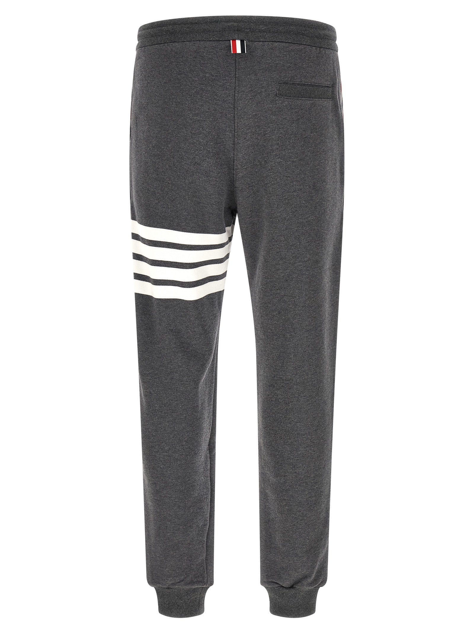 Thom Browne Graue Baumwoll-Jogginghose (Sporthose)