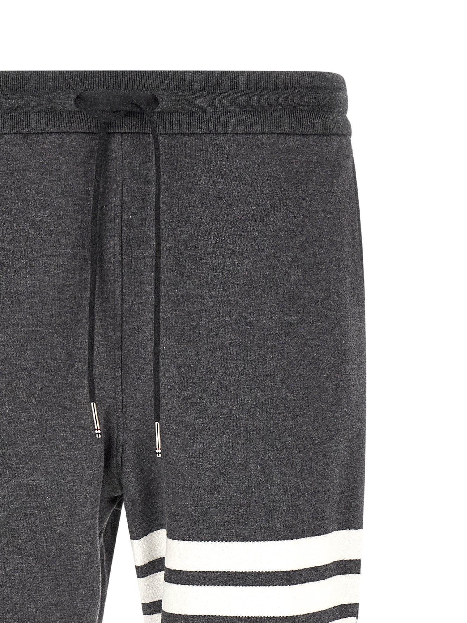 Thom Browne Graue Baumwoll-Jogginghose (Sporthose)