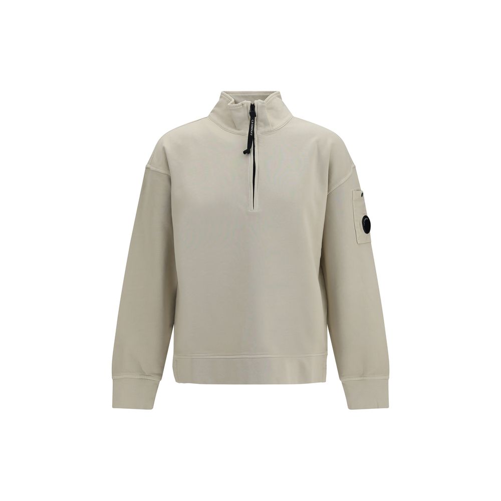 C.P. Company Beige Baumwoll-Sweatshirt