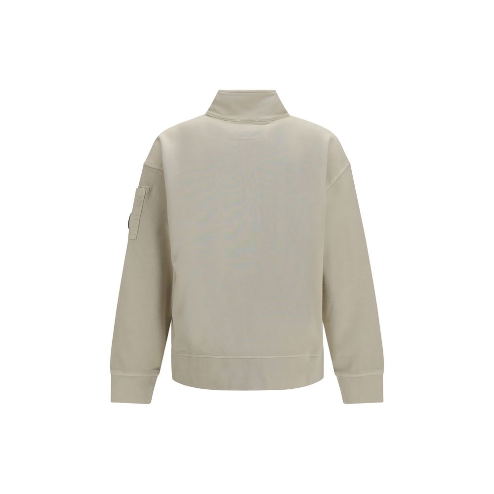 C.P. Company Beige Baumwoll-Sweatshirt