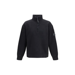 C.P. Company Schwarzer Baumwoll-Sweatshirt