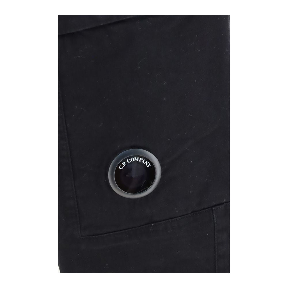 C.P. Company Schwarze Cargo-Hose aus Baumwolle