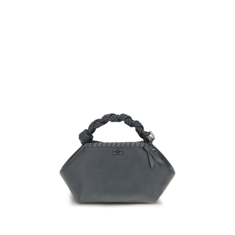 Ganni Blaue Schultertasche aus Polyethylen