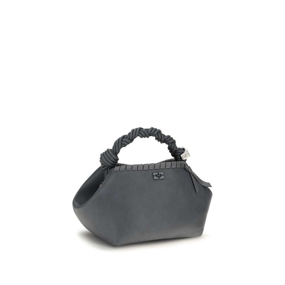 Ganni Blaue Schultertasche aus Polyethylen