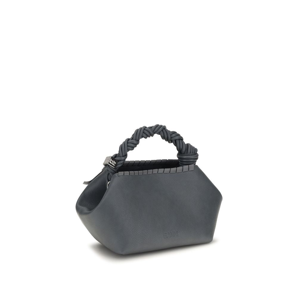 Ganni Blaue Schultertasche aus Polyethylen