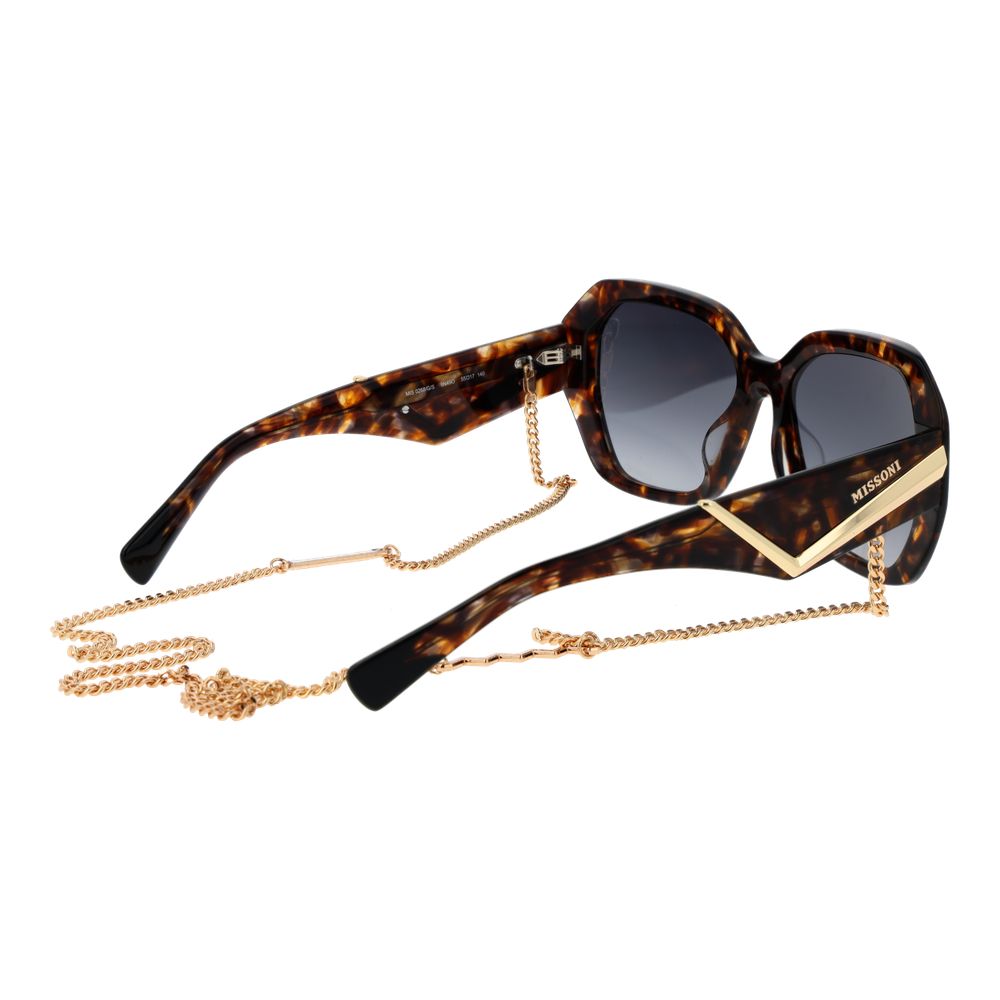 Missoni Braune Sonnenbrille aus Acetat