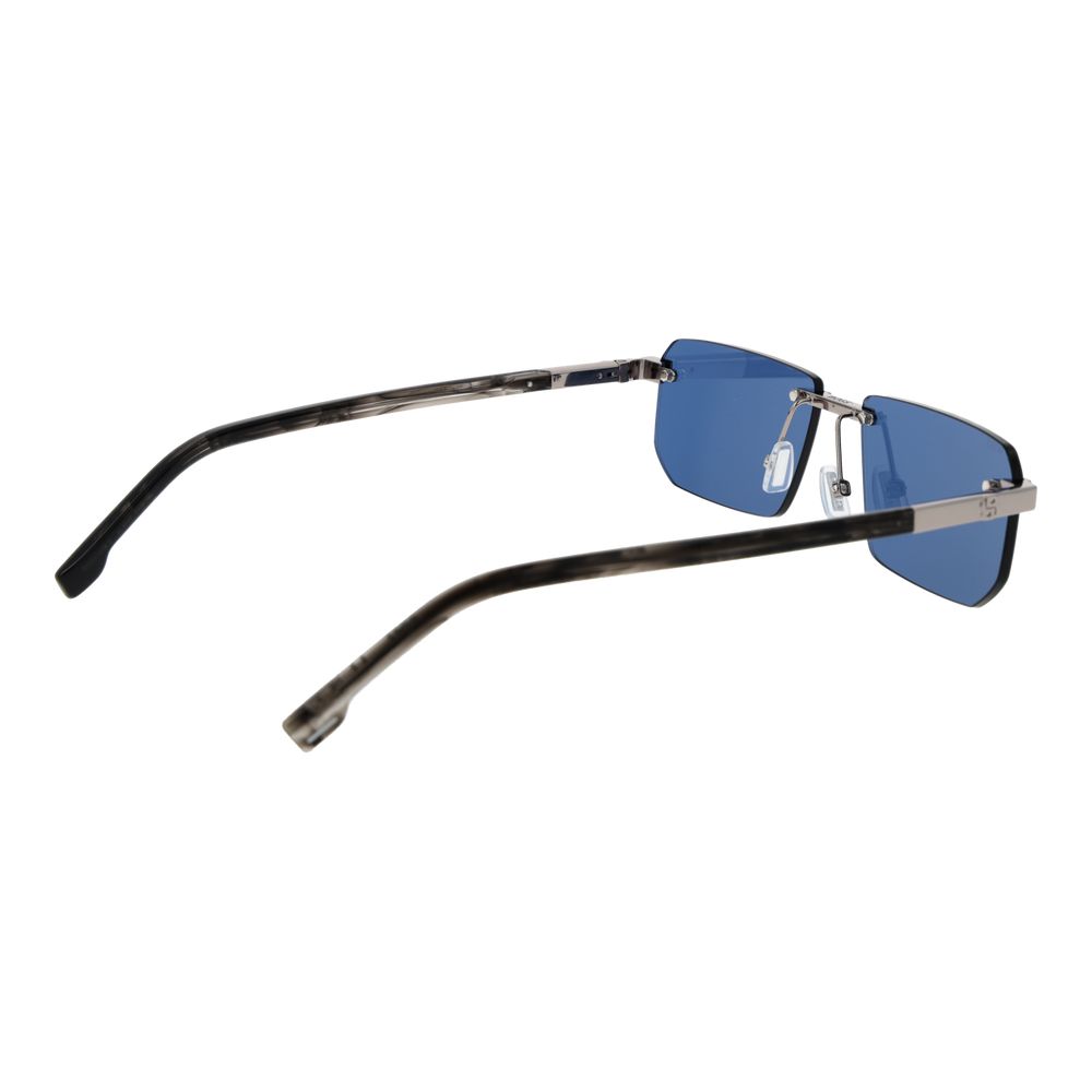Hugo Boss Sonnenbrille aus silbernem Metall