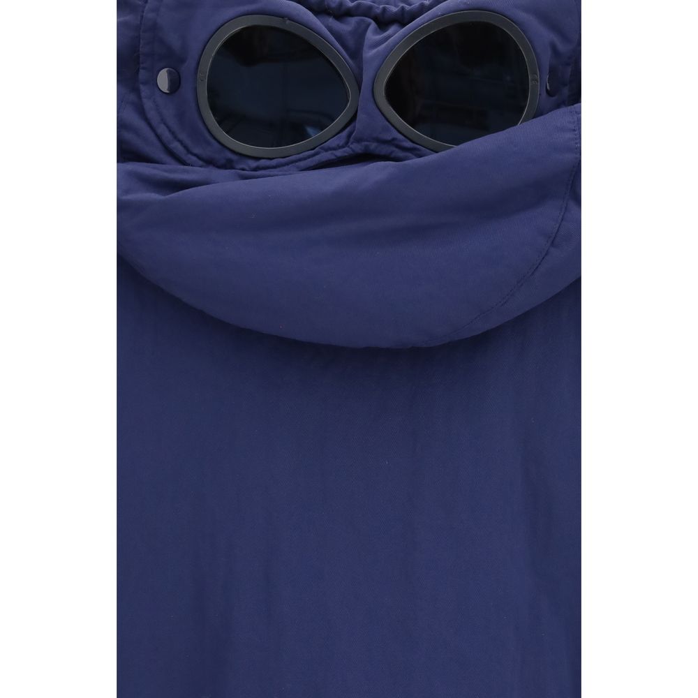 C.P. Company Blaue Shell-Jacke aus Polyamid