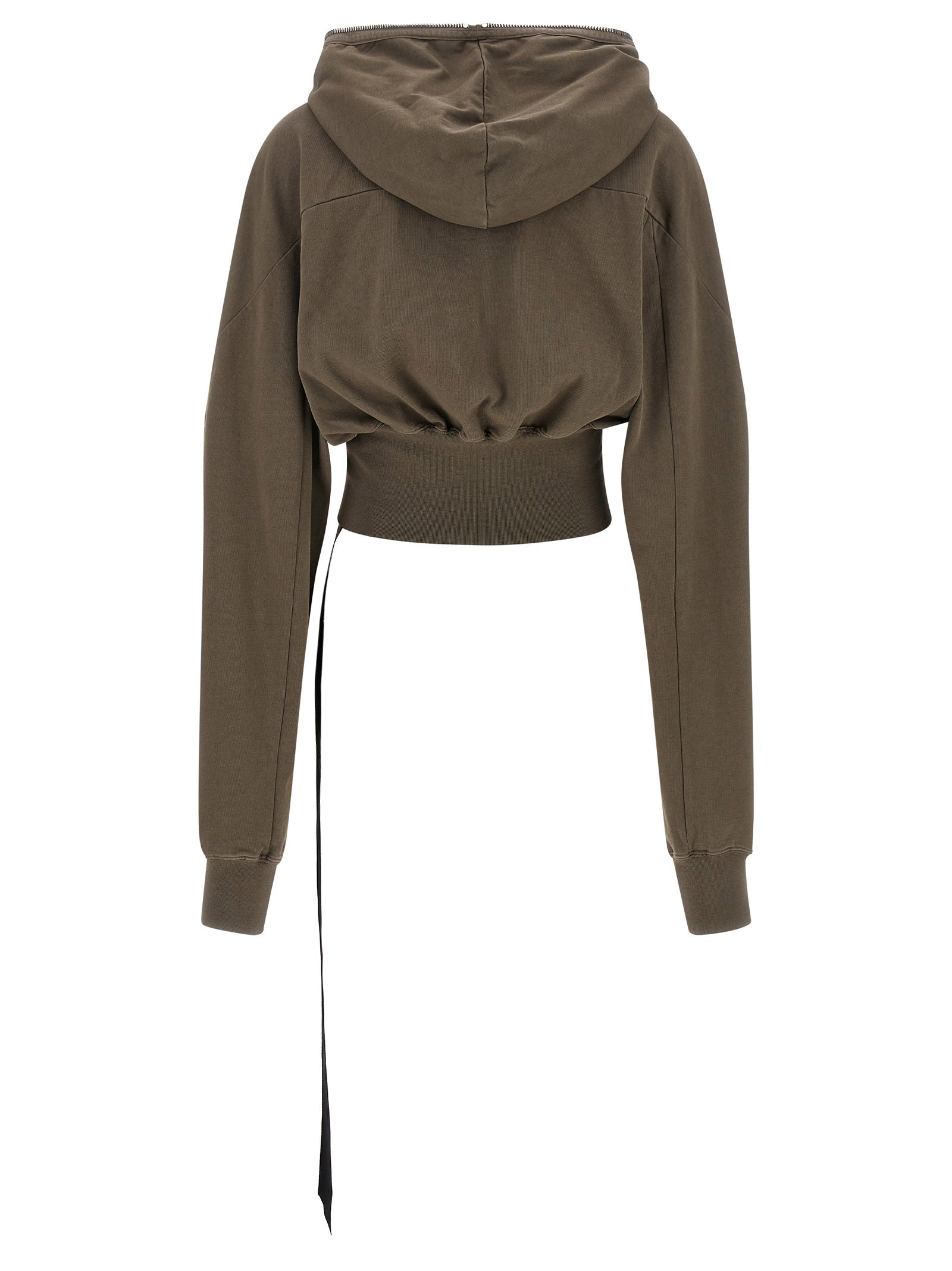 DRKSHDW Grauer Baumwoll-Hoodie