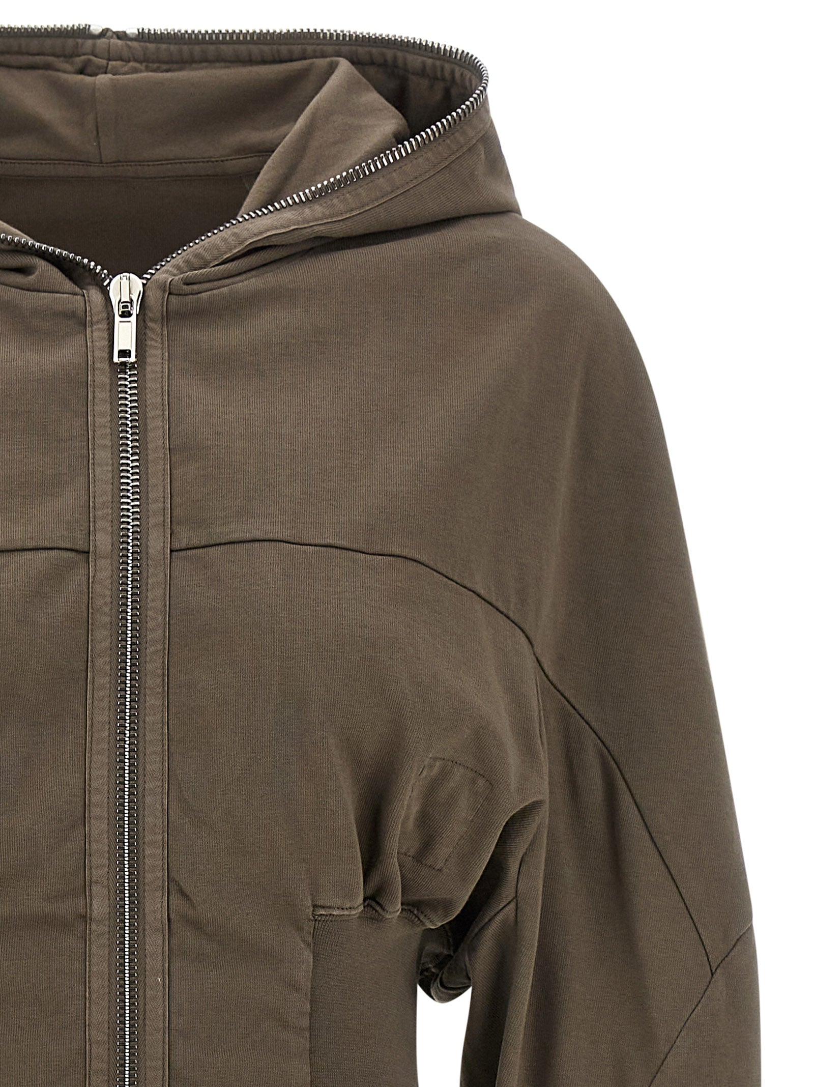 DRKSHDW Grauer Baumwoll-Hoodie