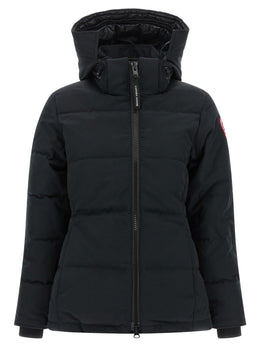 Canada Goose Schwarzer Parka aus Polyester