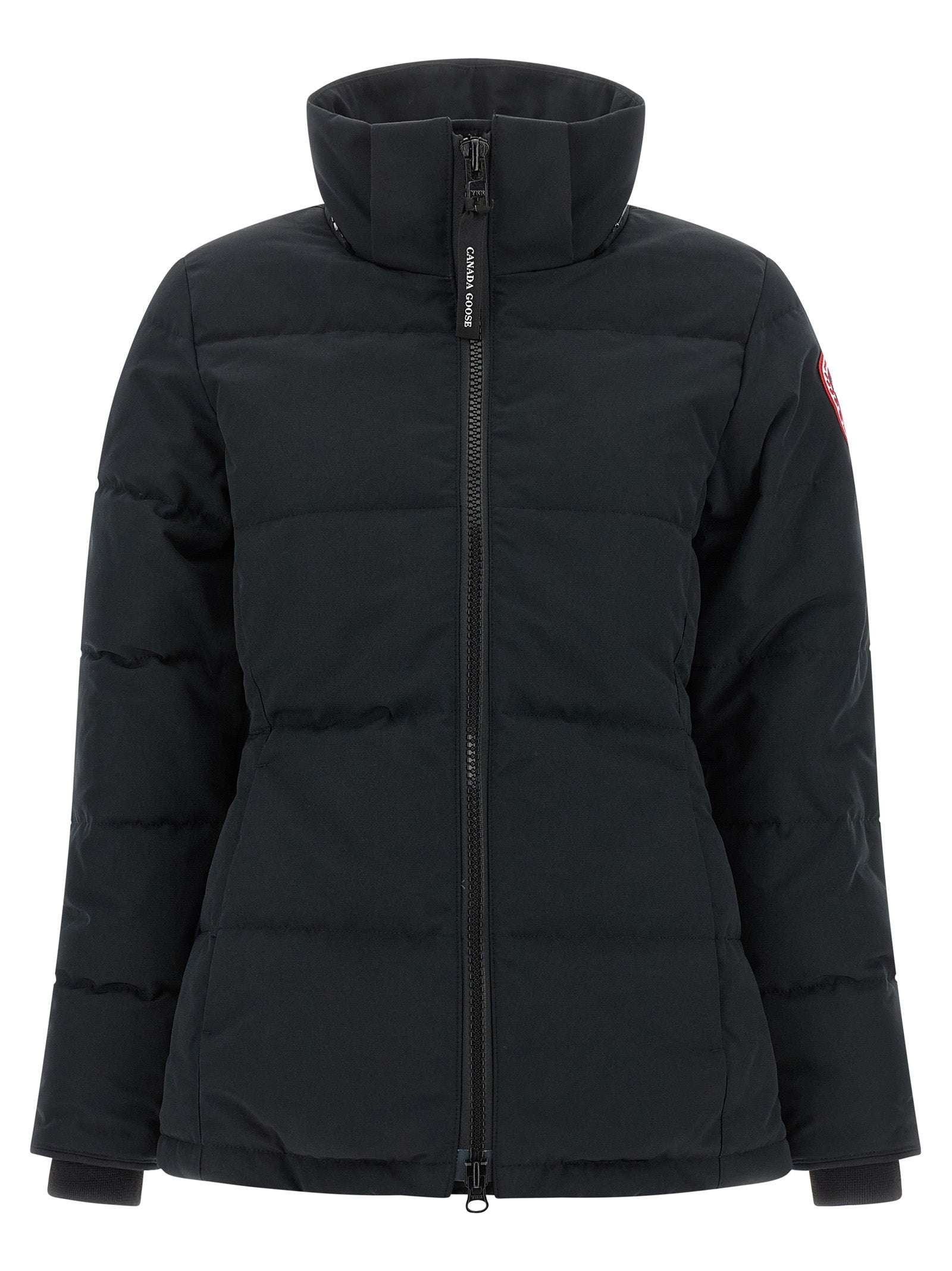 Canada Goose Schwarzer Parka aus Polyester