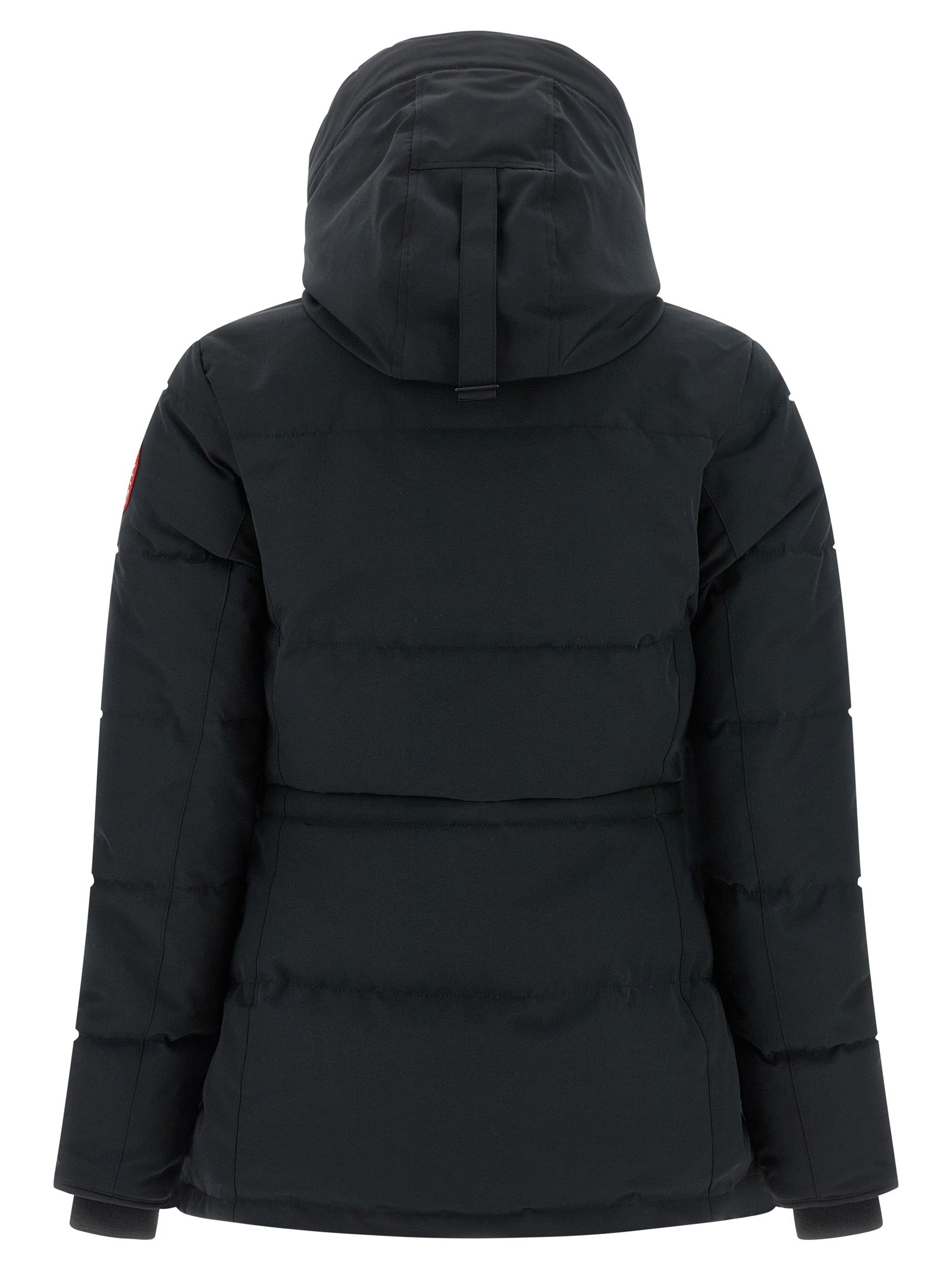 Canada Goose Schwarzer Parka aus Polyester