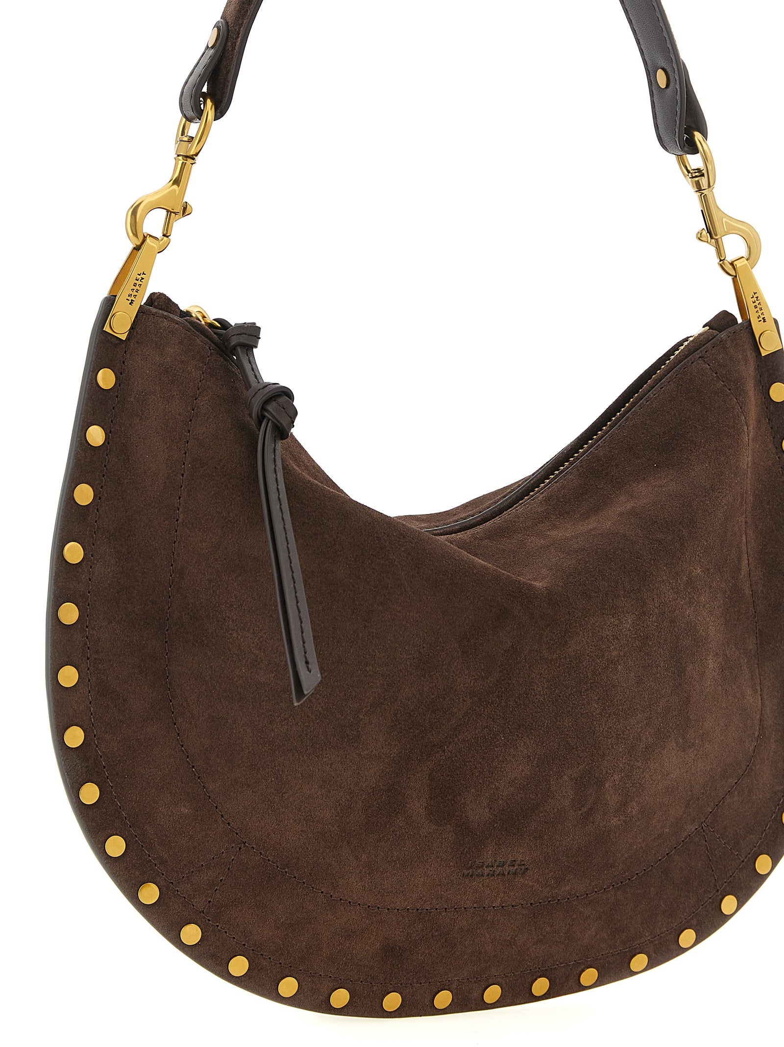 Isabel Marant Braune Kalbsleder-Handtasche