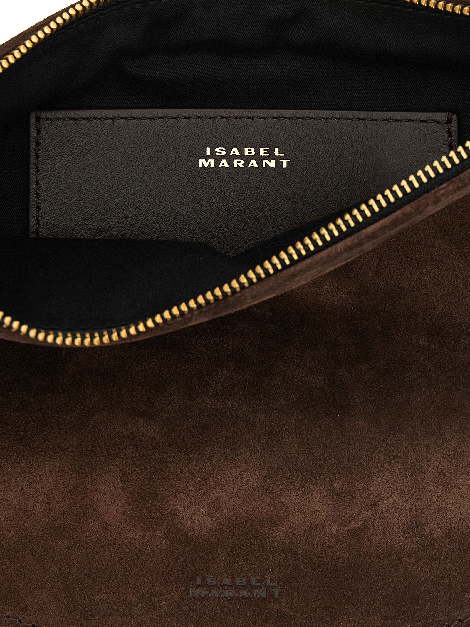 Isabel Marant Braune Kalbsleder-Handtasche