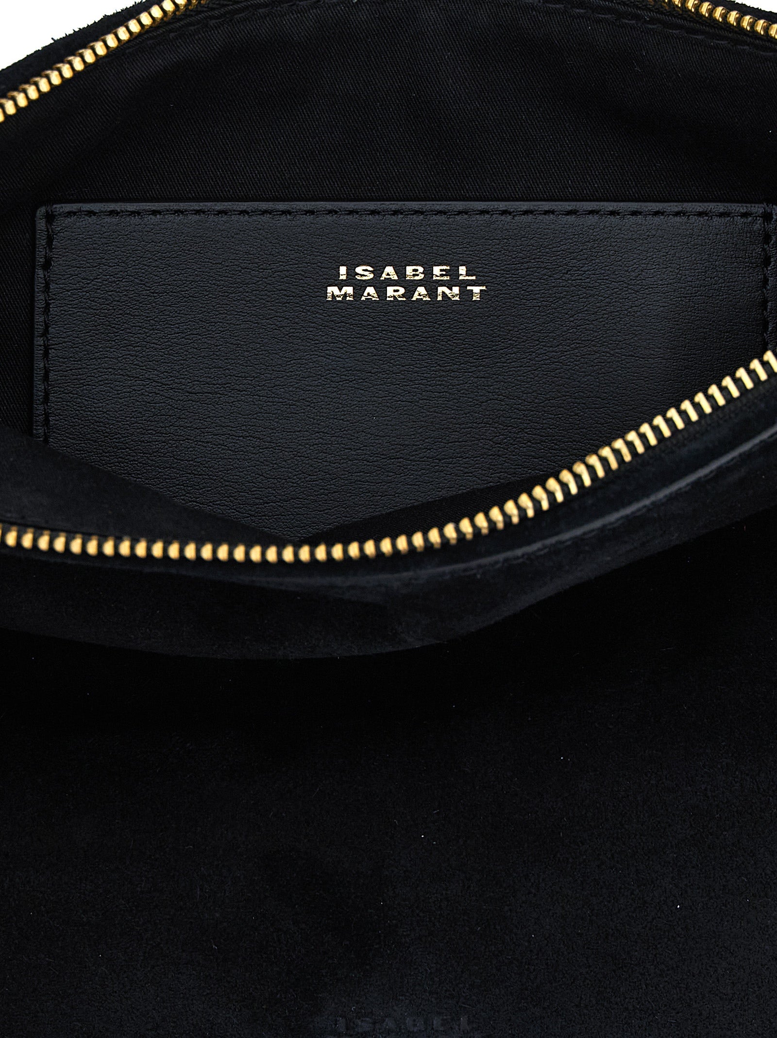 Isabel Marant Schwarze Kalbsleder-Handtasche