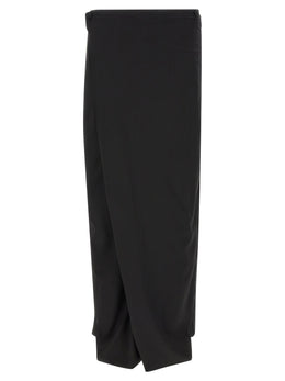 Kiko Kostadinov Schwarze Hose aus reiner Schurwolle