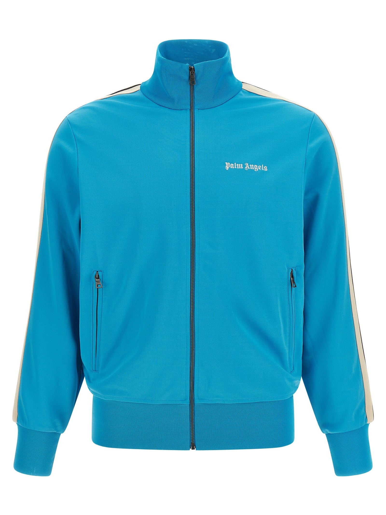 Palm Angels Blauer Polyester-Sweatshirt
