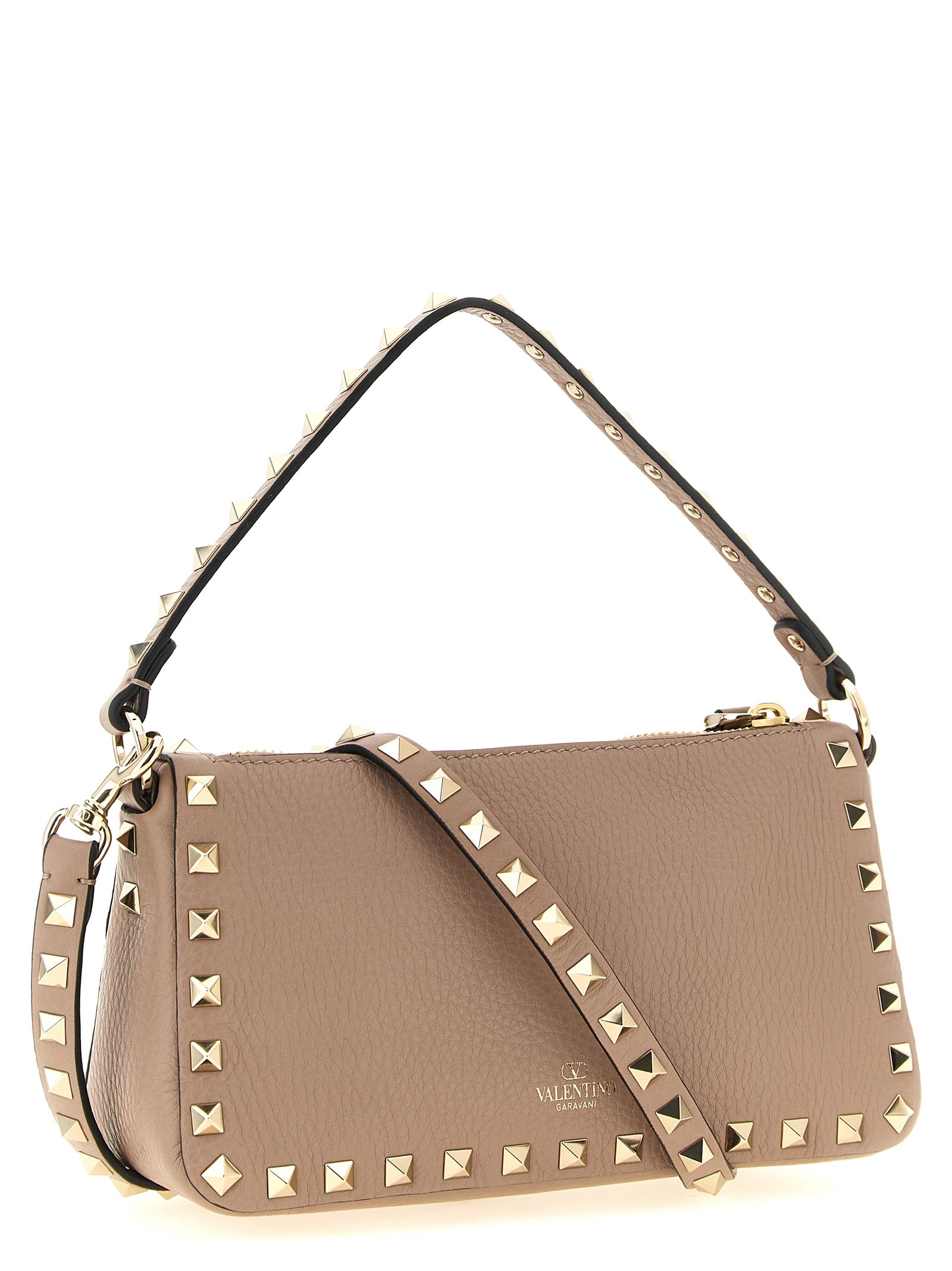 Valentino Garavani Schultertasche aus mehrfarbigem Kalbsleder