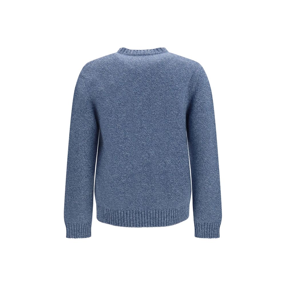 Valentino Garavani Blauer Wollpullover Oves Aries