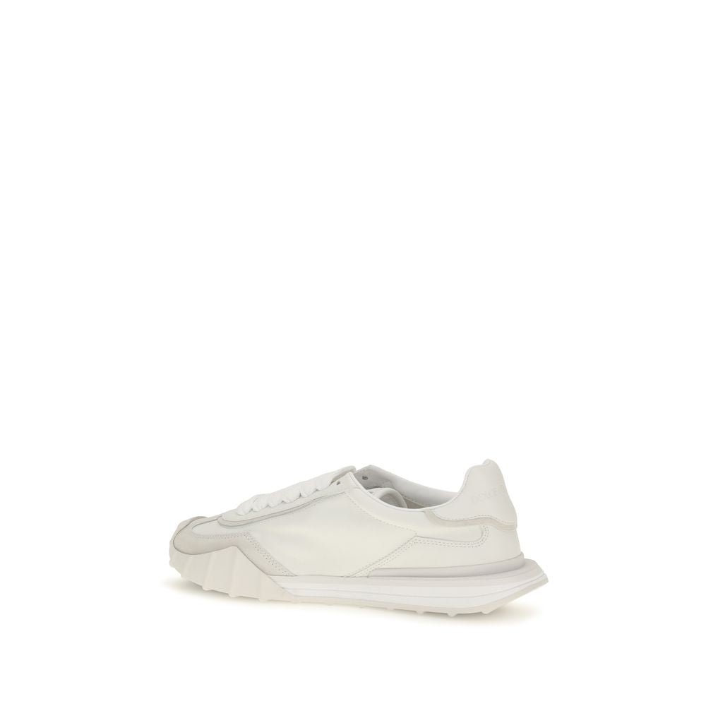Dolce & Gabbana Weiße Kalbsleder Bos Taurus Athletic Sneaker