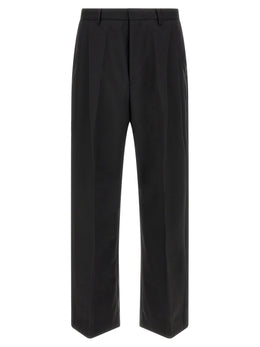 Kiko Kostadinov Schwarze Wollhose