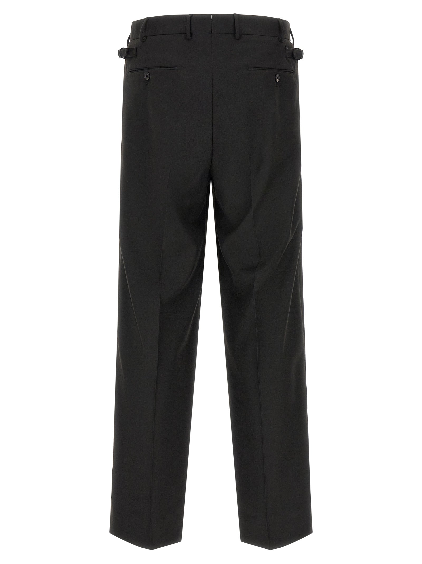CELLAR DOOR Schwarze Freizeithose aus Polyester
