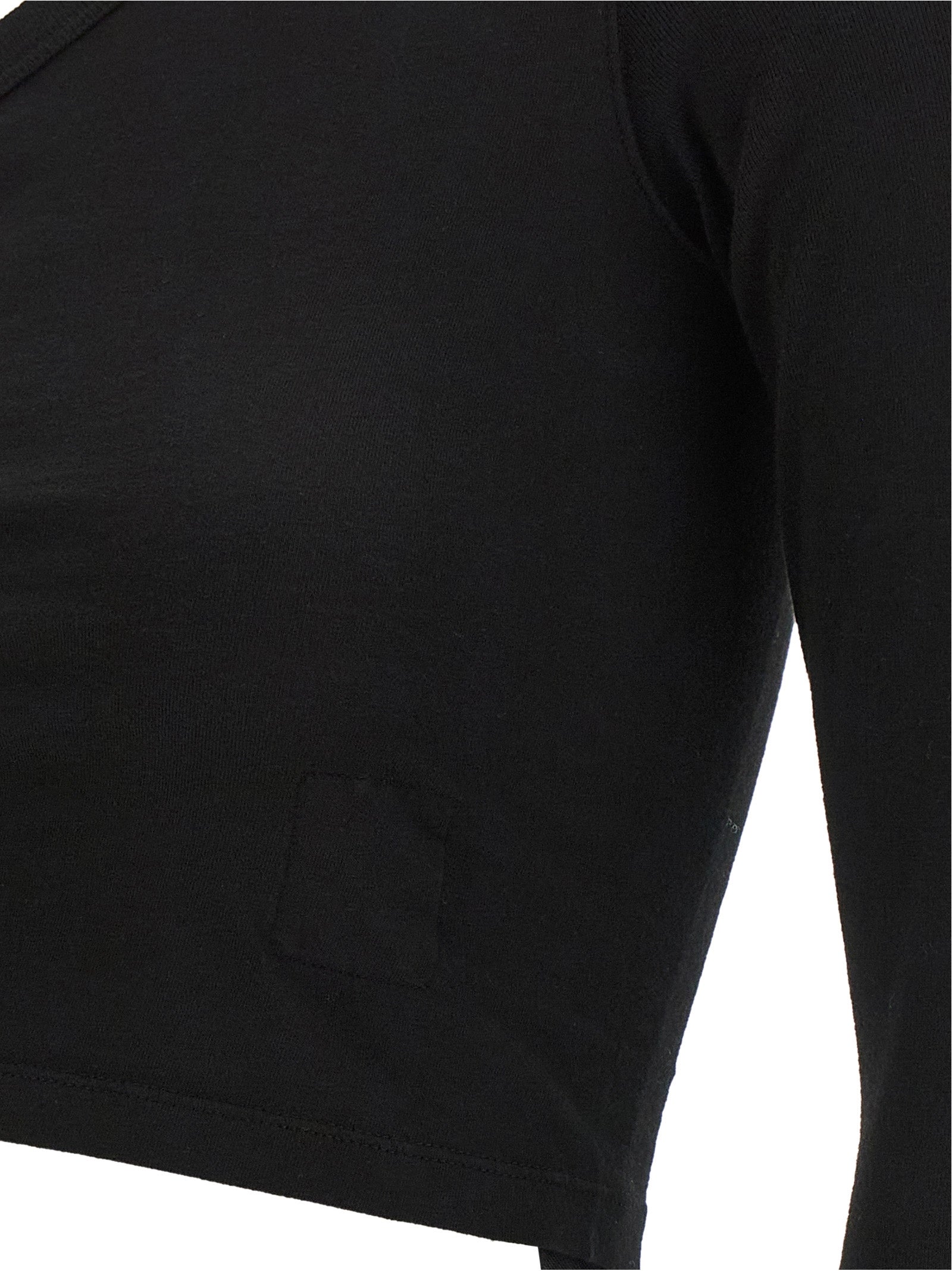 DRKSHDW Schwarze Baumwollbluse