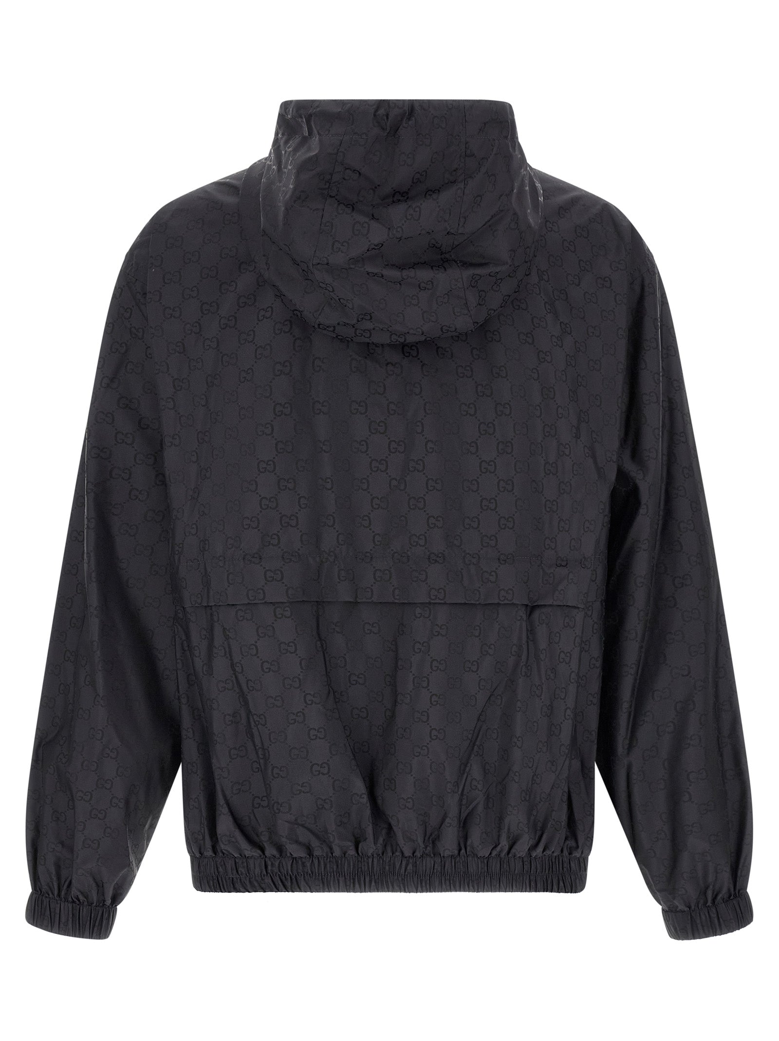 Gucci Schwarze Polyamid-Shell-Jacke