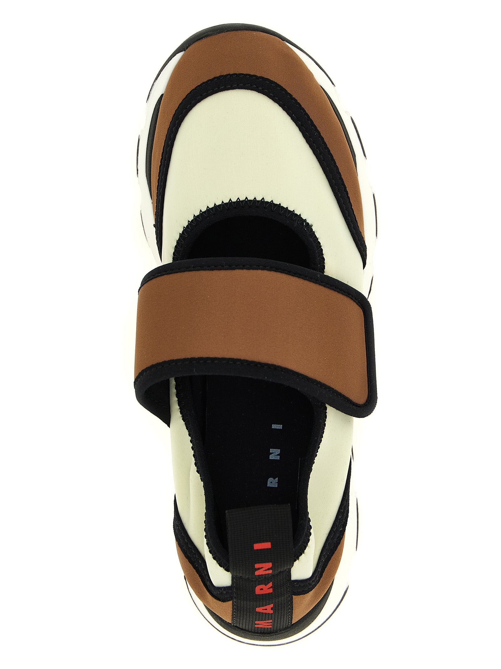 Marni Mehrfarbige Sneaker aus Polyamid im Athletic-Stil